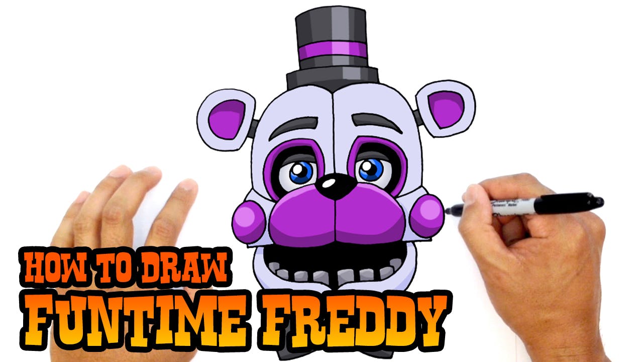 How To Draw Funtime Freddy Fnaf Sister Location Fnaf Characters